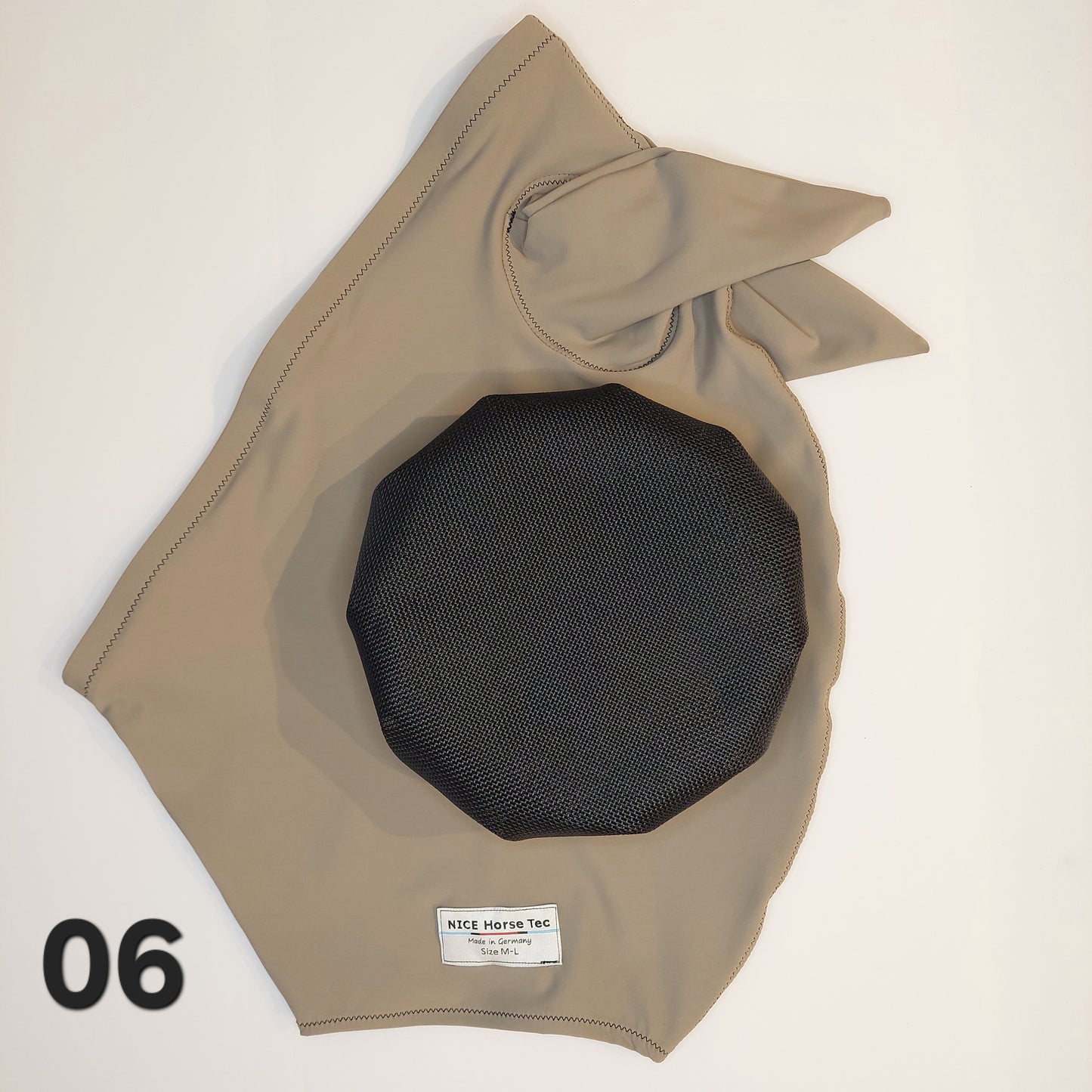 Softfliegenmaske mit Ohrenschutz - mit Nüsternschutz