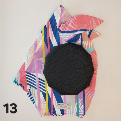 Softfliegenmaske mit Ohrenschutz - mit Nüsternschutz