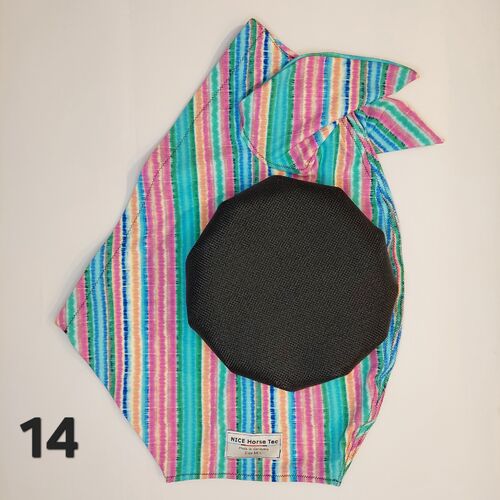 Softfliegenmaske mit Ohrenschutz - mit Nüsternschutz