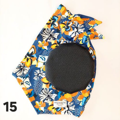 Softfliegenmaske mit Ohrenschutz - mit Nüsternschutz