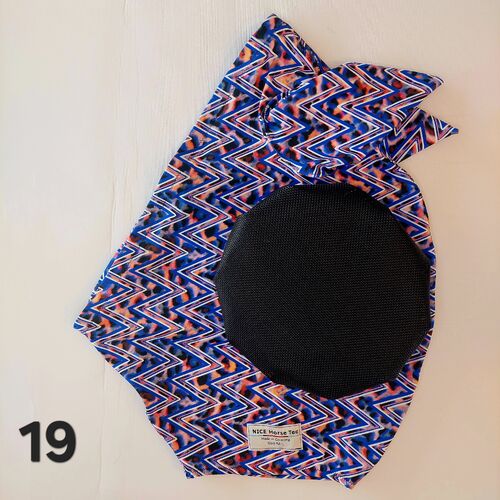 Softfliegenmaske mit Ohrenschutz - mit Nüsternschutz