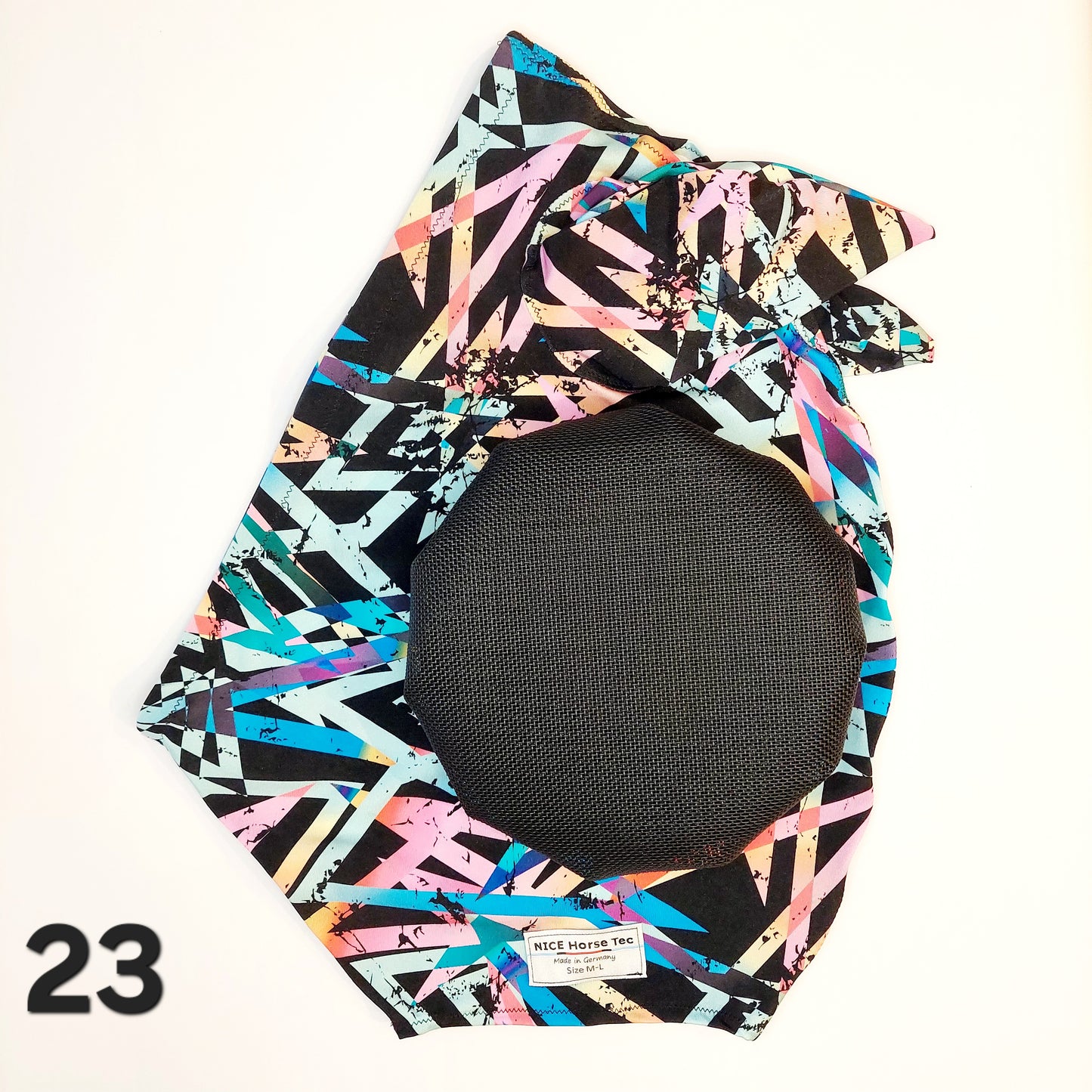 Softfliegenmaske mit Ohrenschutz - mit Nüsternschutz