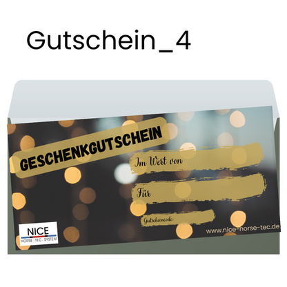 Geschenkegutschein