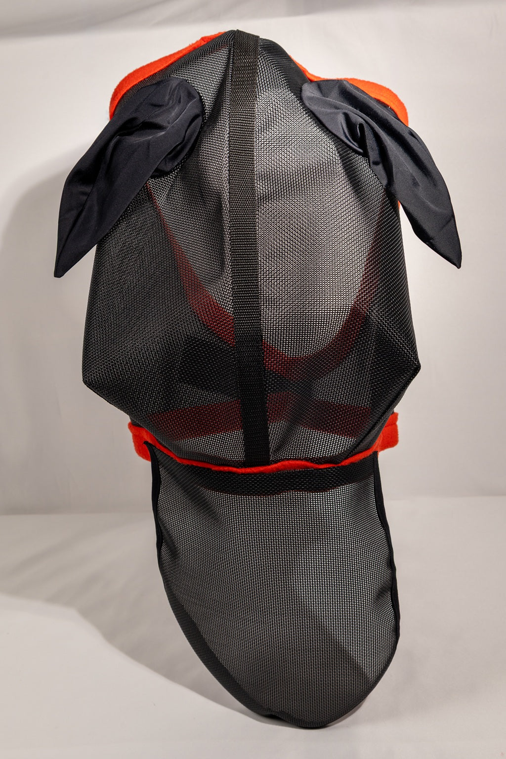 Gitterfliegenmaske mit Ohrenschutz - mit Nüsternschutz