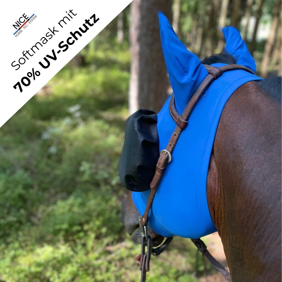 Softfliegenmaske mit Ohrenschutz