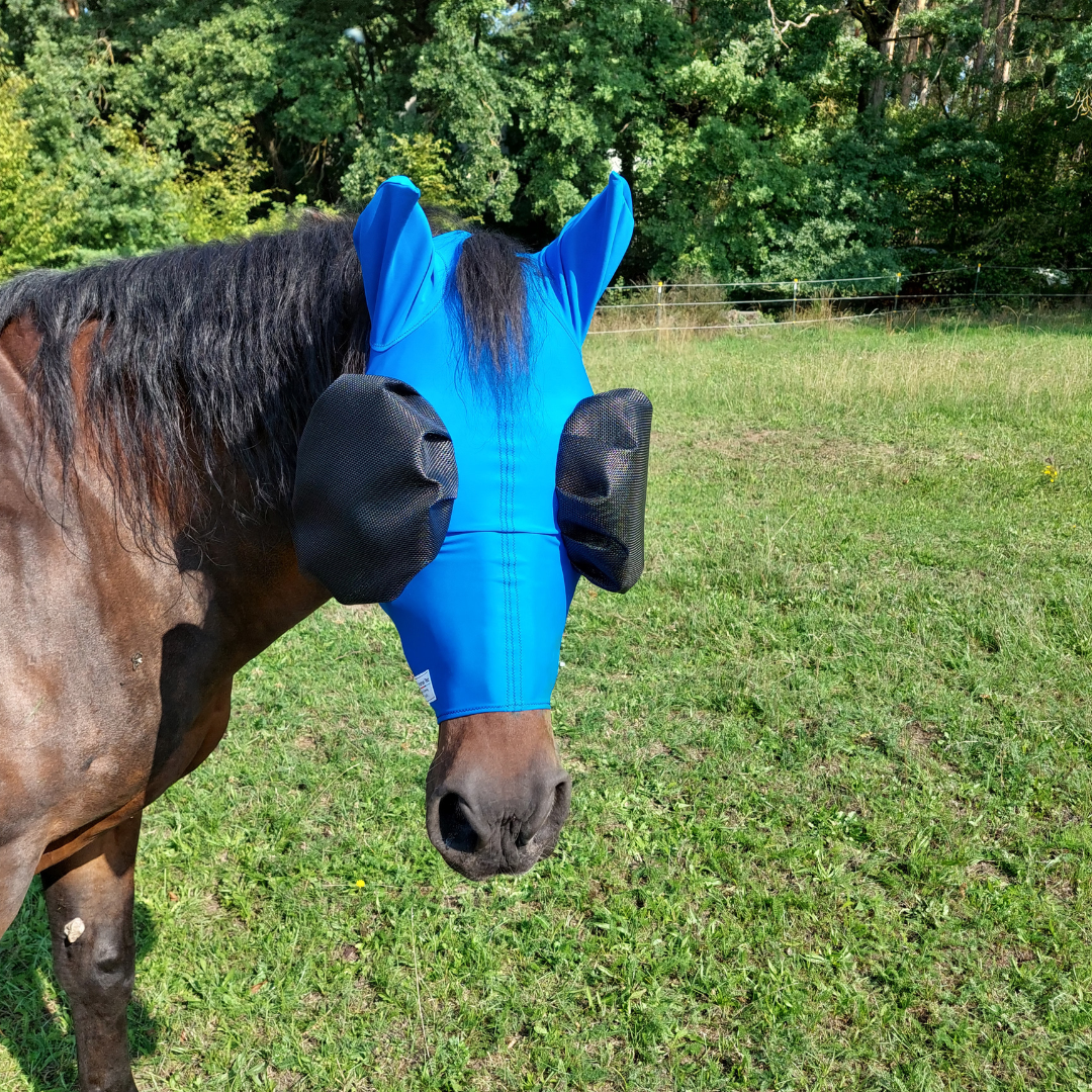 Softfliegenmaske mit Ohrenschutz