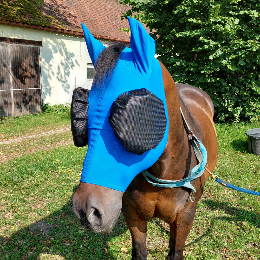 Softfliegenmaske mit Ohrenschutz
