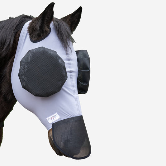 Softfliegenmaske ohne Ohrenschutz - mit Nüsternschutz